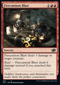 Firecannon Blast - Jumpstart 2022 (Common) [533]