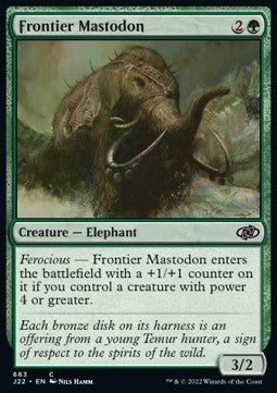 Frontier Mastodon - Jumpstart 2022 (Common) [663]