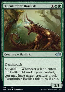 Turntimber Basilisk - Jumpstart 2022 (Uncommon) [736]