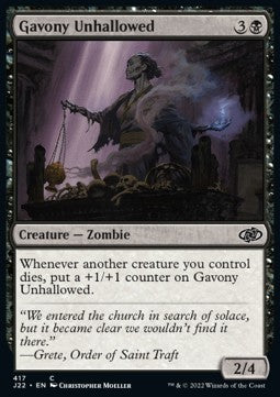Gavony Unhallowed - Jumpstart 2022 (Common) [417]