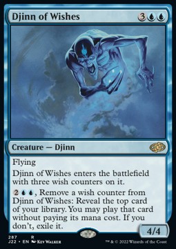 Djinn of Wishes - Jumpstart 2022 (Rare) [287]