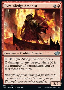 Pyre-Sledge Arsonist - Jumpstart 2022 (Uncommon) [582]