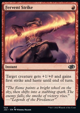 Fervent Strike - Jumpstart 2022 (Common) [529]