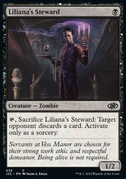 Liliana's Steward - Jumpstart 2022 (Common) [436]