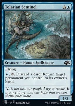 Tolarian Sentinel - Jumpstart 2022 (Common) [J22-363]