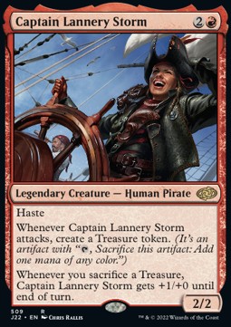 Captain Lannery Storm - Jumpstart 2022 (Rare) [509]
