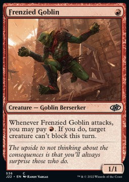 Frenzied Goblin - Jumpstart 2022 (Common) [536]