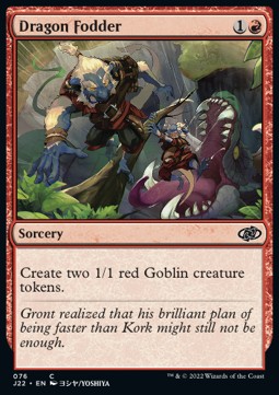 Dragon Fodder (V.1) - Jumpstart 2022 (Common) [76]