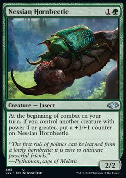 Nessian Hornbeetle - Jumpstart 2022 (Uncommon) [695]