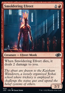 Smoldering Efreet - Jumpstart 2022 (Common) [600]