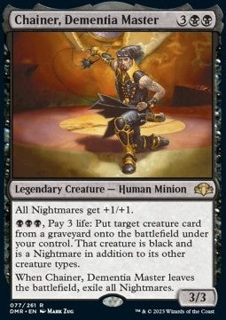 Chainer, Dementia Master - Dominaria Remastered (Rare) [DMR-77]