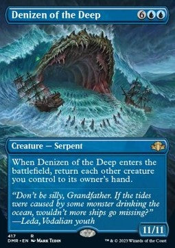 Denizen of the Deep (V.2) - Dominaria Remastered: Extras (Rare) [417]