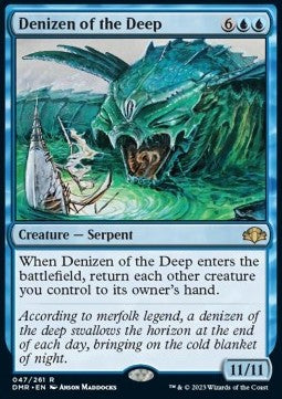 Denizen of the Deep - Dominaria Remastered (Rare) [47]