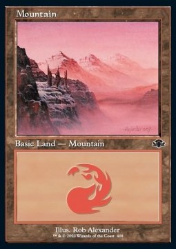 Mountain (V.1) - Dominaria Remastered (Land) [DMR-408]