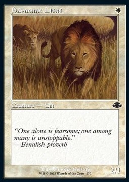 Savannah Lions - Dominaria Remastered: Extras (Common) [270]