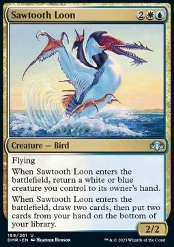 Sawtooth Loon - Dominaria Remastered (Uncommon) [199]