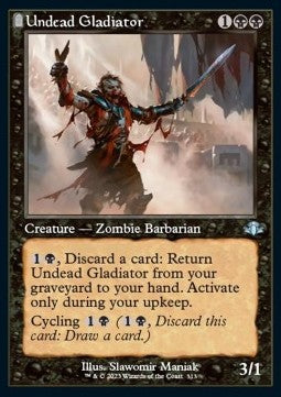 Undead Gladiator - Dominaria Remastered: Extras (Uncommon) [313]