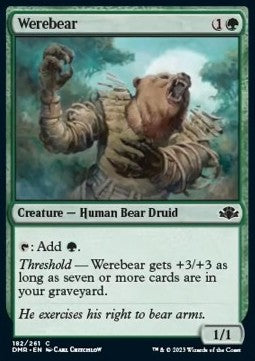 Werebear - Dominaria Remastered (Common) [182]