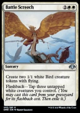 Battle Screech - Dominaria Remastered (Uncommon) [2]