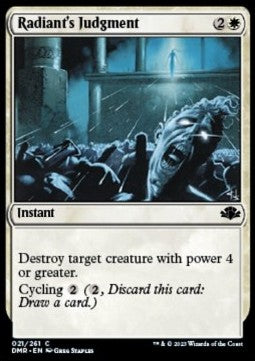 Radiant's Judgment - Dominaria Remastered (Common) [21]