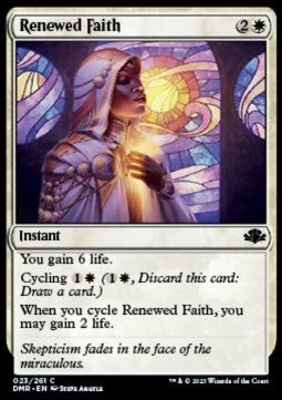 Renewed Faith - Dominaria Remastered (Common) [23]