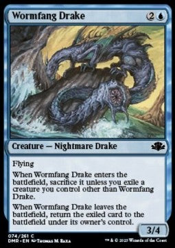 Wormfang Drake - Dominaria Remastered (Common) [74]