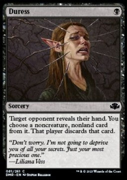 Duress - Dominaria Remastered (Common) [81]