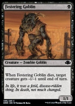 Festering Goblin - Dominaria Remastered (Common) [85]
