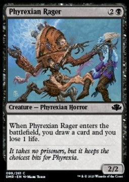 Phyrexian Rager - Dominaria Remastered (Common) [99]