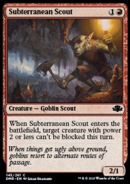 Subterranean Scout - Dominaria Remastered (Common) [143]