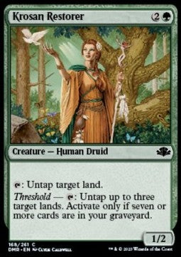 Krosan Restorer - Dominaria Remastered (Common) [168]