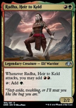 Radha, Heir to Keld - Dominaria Remastered (Uncommon) [196]