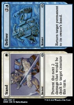 Stand // Deliver - Dominaria Remastered (Uncommon) [207]