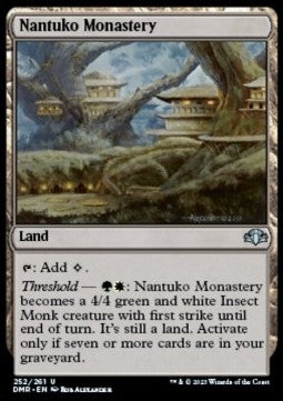 Nantuko Monastery - Dominaria Remastered (Uncommon) [252]