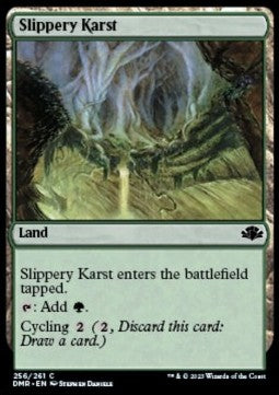 Slippery Karst - Dominaria Remastered (Common) [256]