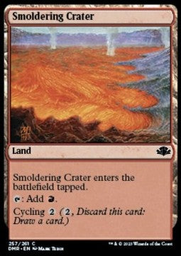 Smoldering Crater - Dominaria Remastered (Common) [257]