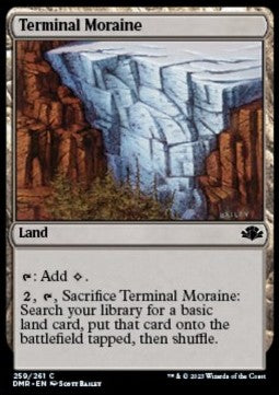 Terminal Moraine - Dominaria Remastered (Common) [259]
