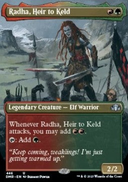 Radha, Heir to Keld (V.2) - Dominaria Remastered: Extras (Uncommon) [446]