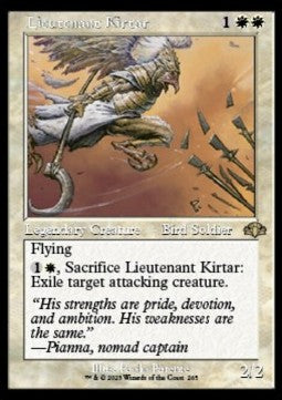 Lieutenant Kirtar - Dominaria Remastered: Extras (Rare) [265]