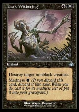 Dark Withering - Dominaria Remastered: Extras (Uncommon) [301]