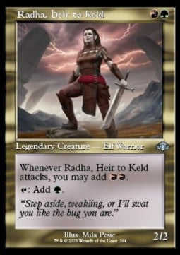 Radha, Heir to Keld (V.1) - Dominaria Remastered: Extras (Uncommon) [364]