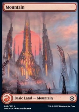 Mountain (V.1) - Phyrexia: All Will Be One (Land) [265]