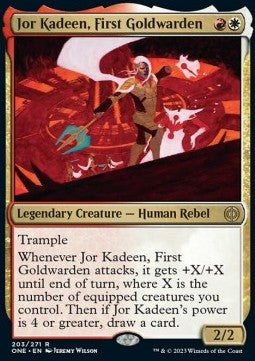 Jor Kadeen, First Goldwarden - Phyrexia: All Will Be One (Rare) [203]