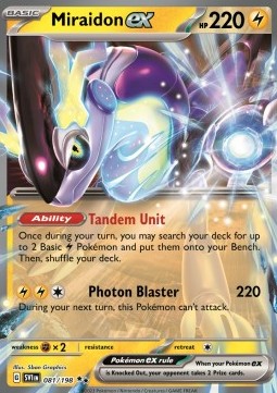 Miraidon ex - Scarlet & Violet (Double Rare) [SVI-081]