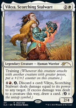 Vikya, Scorching Stalwart - Universes Within (Rare) [11]