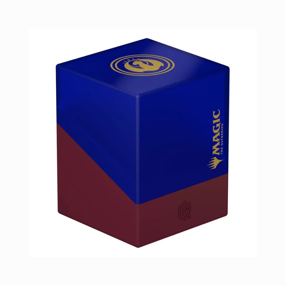 Ultimate Guard Boulder 100+ Deckbox „Guild Summit – Izzet“ für Magic: The Gathering, Aufbewahrung für über 100 gesleevte Sammelkarten