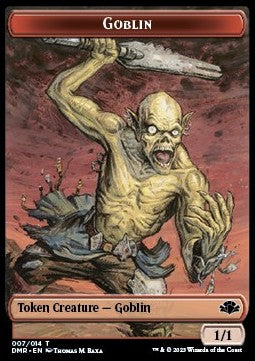Goblin Token (Red 1/1) - Dominaria Remastered: Extras (Token) [T 7]