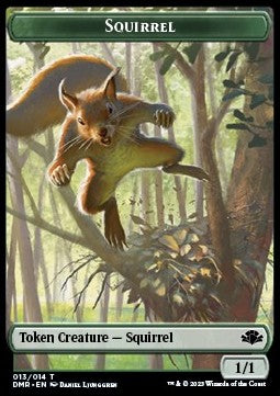 Squirrel Token (Green 1/1) - Dominaria Remastered: Extras (Token) [T 13]