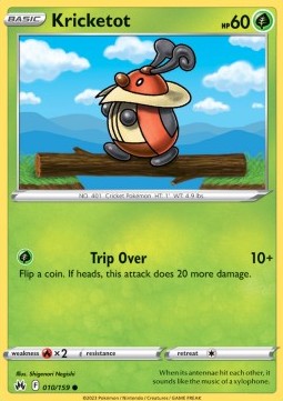 Kricketot - Crown Zenith (Common) [010]