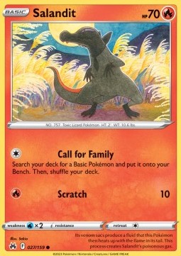 Salandit - Crown Zenith (Common) [027]